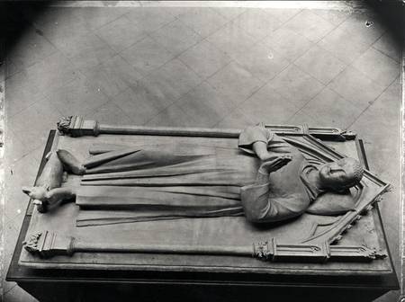 Funeral statue of Louis de France (1243-60), oldest son of saint Louis, from Royaumont Abbey od French School