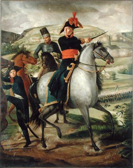 General Louis Marie Turreau de Garambouville (1756-1816) at the Gravieres Affair od French School