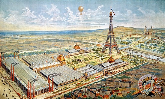 General View of the Universal Exhibition, Paris od French School