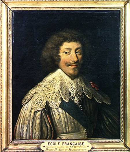 Henri II (1595-1632) Duke of Montmorency od French School