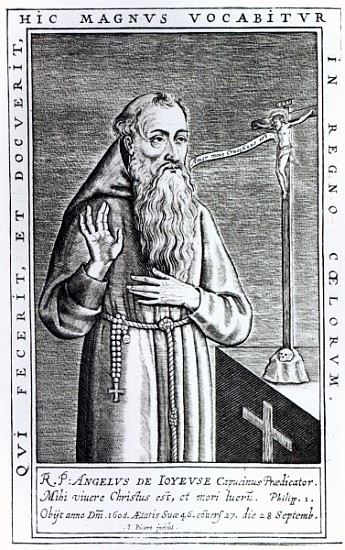Henri, Duc de Joyeuse, known as Father Angelus od French School