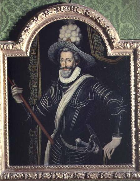 Henri IV (1553-1610) King of France and Navarre od French School