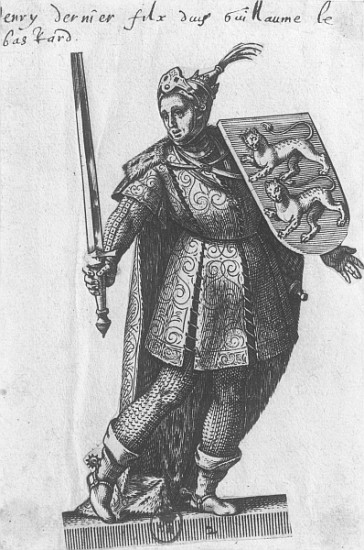 Henry I (1068-1135) King of England od French School