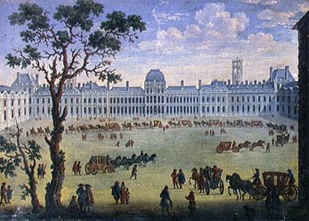 Imaginary View of the Tuileries od French School