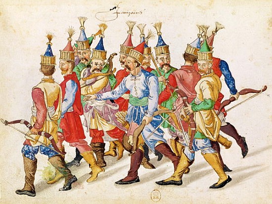Janissaries od French School