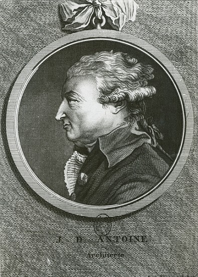 Jean Denis Antoine (1733-1801) architect; engraved by Louis Simon Lemepereur (1728-1807) od French School