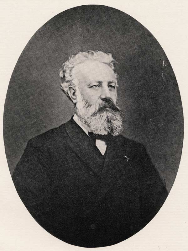 Jules Verne (1828-1905) (litho)  od French School