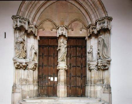 Portal of the chapel od French School