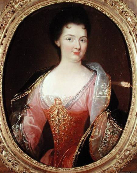 Portrait of Claudine Alexandrine Guerin de Tencin (1682-1749) od French School