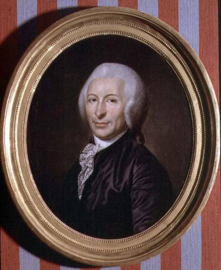 Portrait of Doctor Joseph-Ignace Guillotin (1738-1814) od French School