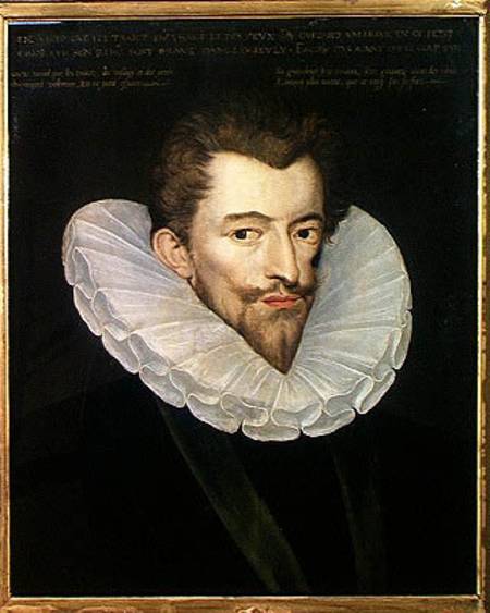 Portrait of Henri I (1549-88) de Lorraine, Duc de Guise, known as Le Balafre od French School