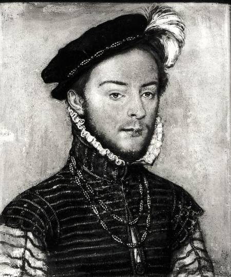 Portrait of Jacques de Savoie (1531-85) Duke of Nemours od French School