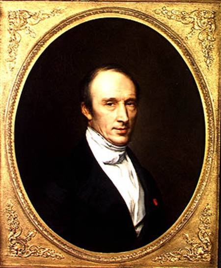 Portrait of Louis Cauchy (1789-1857) od French School