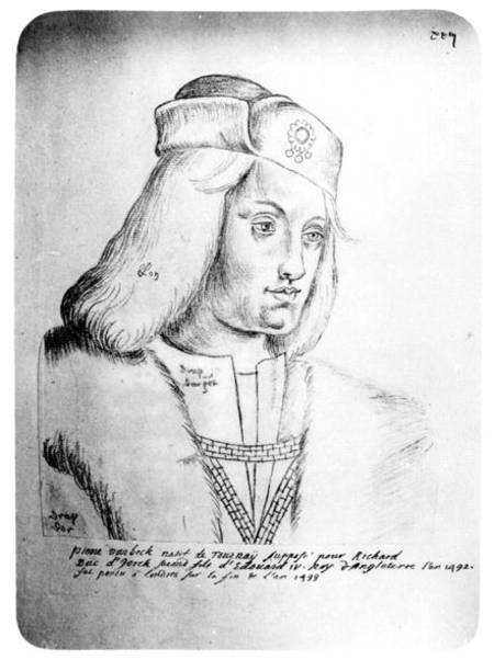 Portrait of Perkin Warbeck (c.1474-99) Flemish imposter and pretender to the English throne od French School