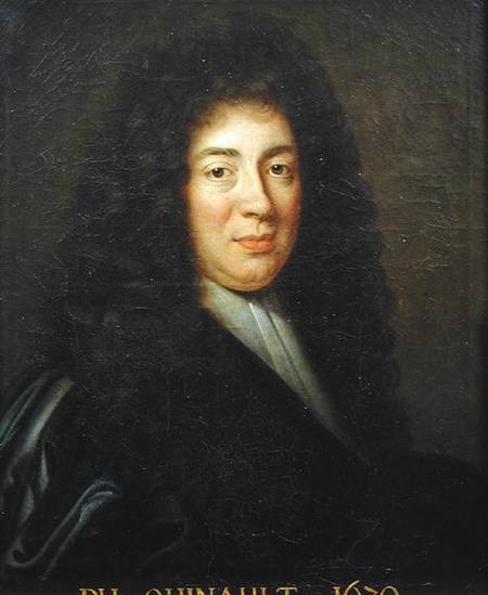 Portrait of Philippe Quinault (1635-88) od French School