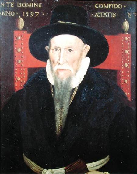 Portrait of Theodore de Beze (1519-1605) od French School
