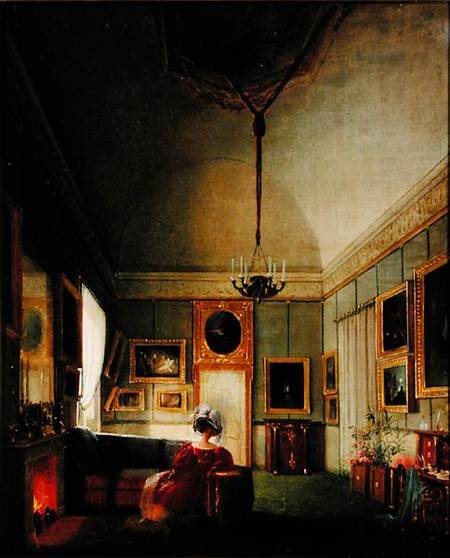 Salon of Hortense de Beauharnais (1783-1837) at Arenenberg od French School