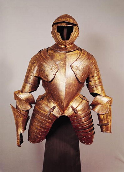 Suit of armour belong to Charles de Lorraine (1554-1611) 16th-17th century (metal) od French School