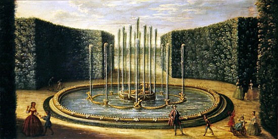 The Bassin de Saturne at Versailles (early eighteenth century) od French School