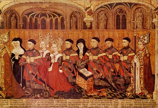 The children of Jean I Jouvenel des Ursins (1360-1431) and his wife, Michelle de Vitry (d.1456), 144 od French School