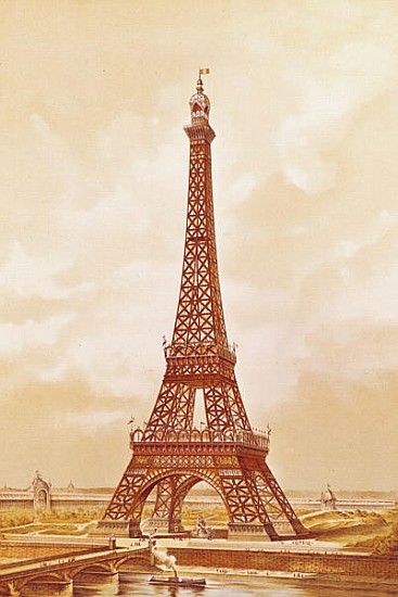The Eiffel Tower od French School