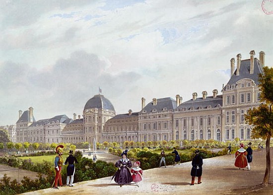 The Tuileries during the Restoration od French School