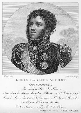 Louis-Gabriel Suchet (1770-1826) 
Vévoda z Albufery a maršál Francie