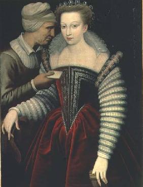 The Love Letter, a Lady with her Maid