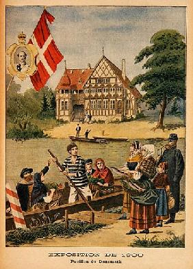 The Danish Pavilion at the Universal Exhibition of 1900, Paris, illustration from ''Le Petit Journal