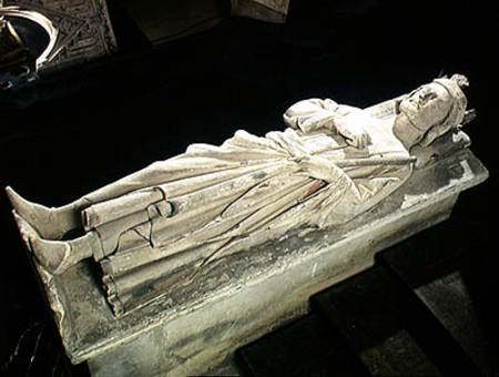 Tomb of Charles Martel (690-741) od French School