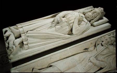 Tomb of Clovis I (465-511) od French School