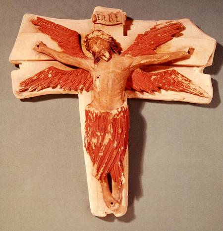 Winged Christ on the Cross od French School