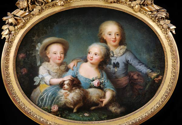 The Children of Charles de France (1757-1836) od French School
