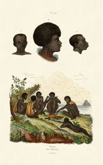 Ethiopians od French School, (19th century)