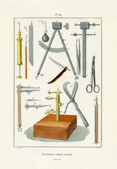 Instruments od French School, (19th century)