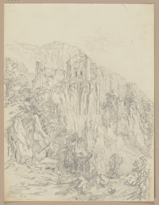 Kybach castle od Friedrich Metz