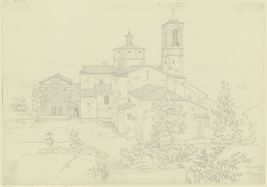 S. Francesco al Prato in Perugia od Friedrich Maximilian Hessemer