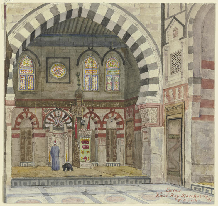 Kait Bey Moschee in Kairo od Fritz Hauck