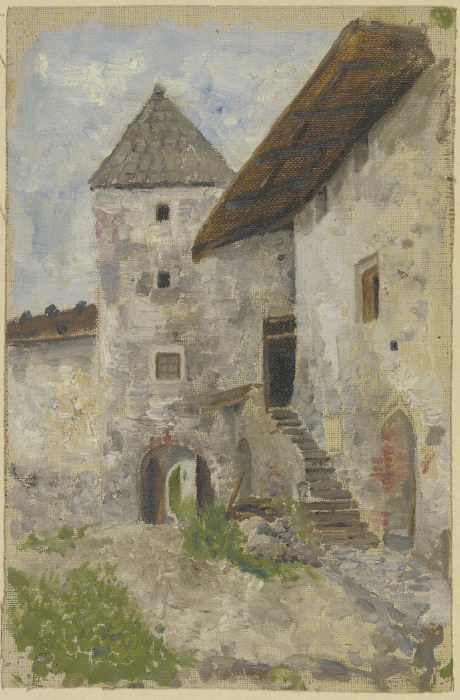 Tower of a city wall od Fritz Hauck