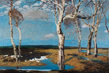 Birches in Worpswede