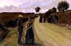 Love Making in the Evening, 1889-91