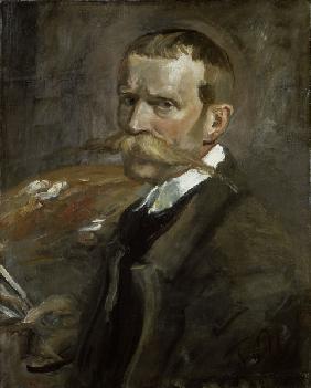 Fritz von Uhde , Self-portrait