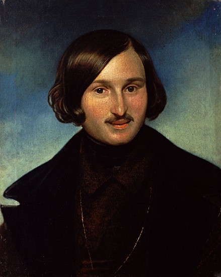 Portrait of Nikolay Gogol od Fyodor Antonovich Moller
