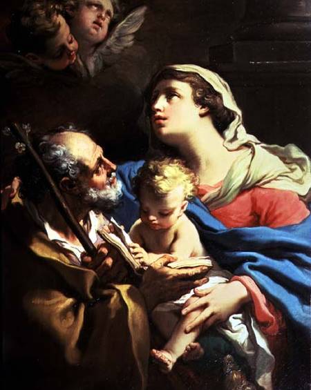 The Holy Family od Gaetano Gandolfi