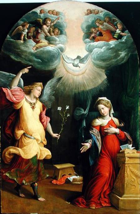 The Annunciation od Garofalo