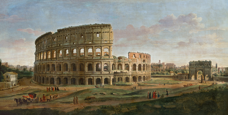 The Colosseum od Gaspar Adriaens van Wittel