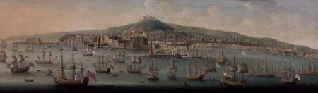 View of Naples od Gaspar Butler