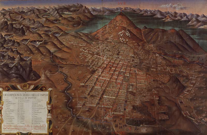 Description of Cerro Rico and the Imperial Municipality of Potosi od Gaspar Miguel Berri