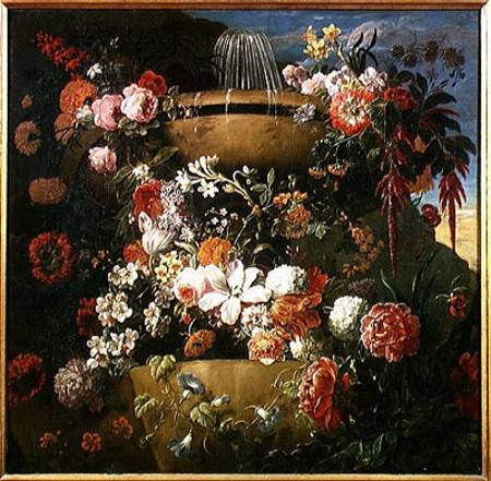 Basin and Flowers od Gaspar Peeter d.J Verbruggen