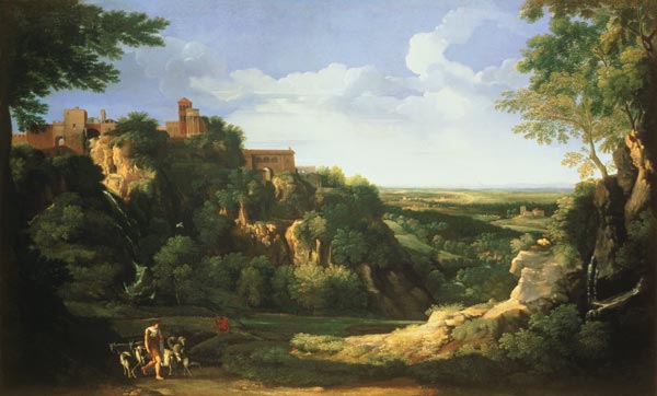 View of Tivoli with Rome in the Distance od Gaspard Dughet